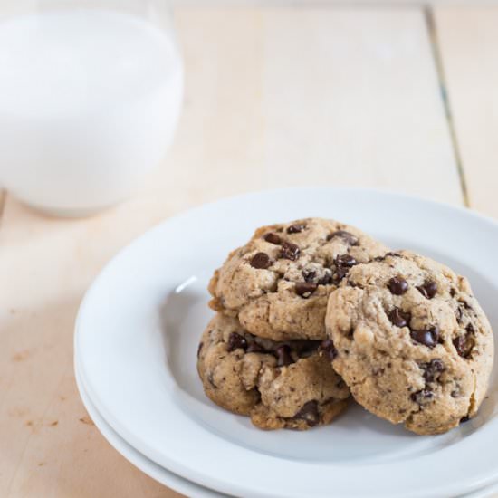 Hazelnut Chocolate Chip Cookies