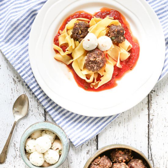 Pistachio Basil Meatballs