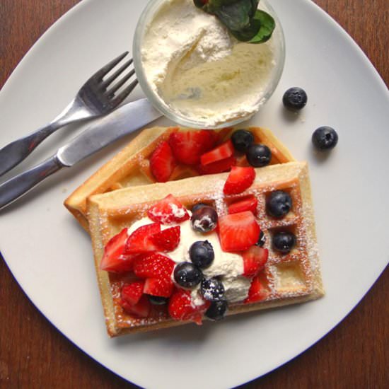 Waffles for Breakfast