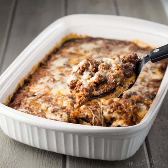 Grain Free Eggplant Lasagna