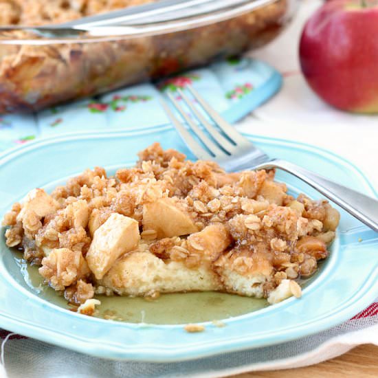 Overnight Apple Crisp French Toast