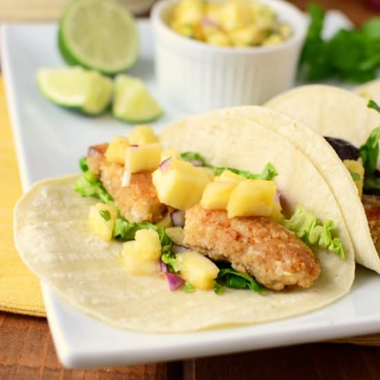 Hawaiian Fish Tacos