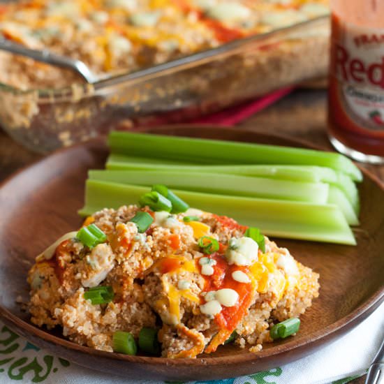 Buffalo Chicken Quinoa