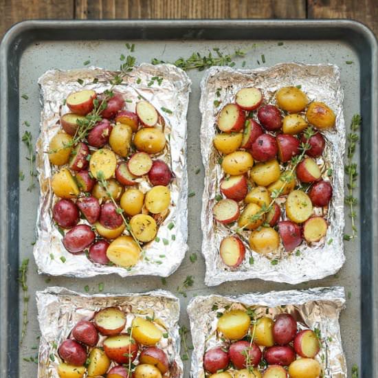 Easy Potatoes in Foil