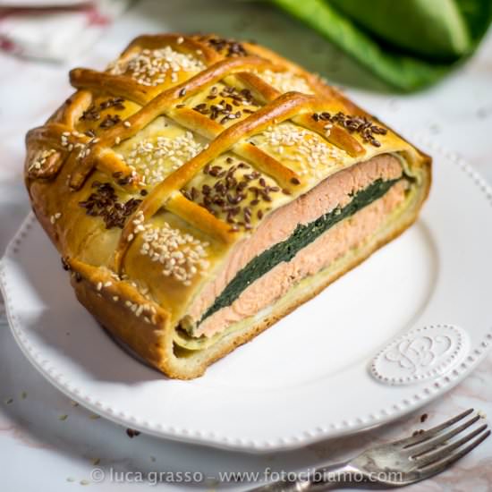 Croissants Dough Crusted Salmon