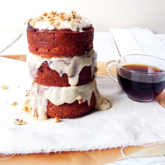 Banana Bread | Mascarpone Frosting