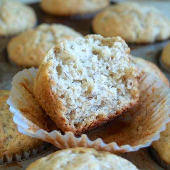 Banana Bread Muffins