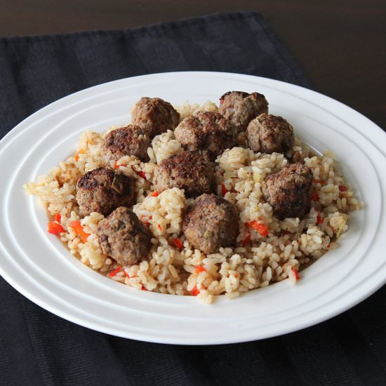 Moroccan Lamb and Rice