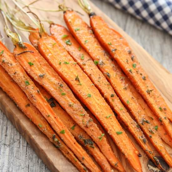 Ranch Roasted Carrots