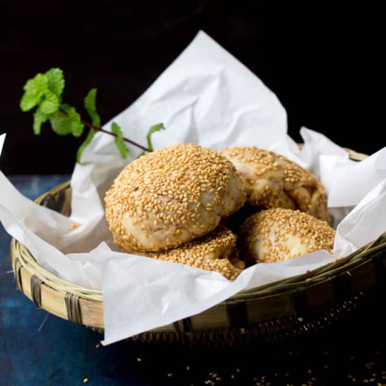 Shaobing–Chinese Sesame Bread