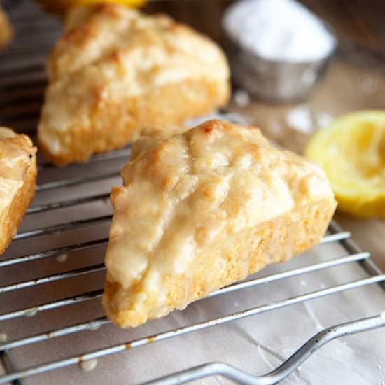 Lemon Cream Scones