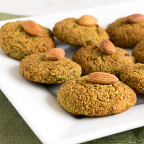 Nutrient Rich Green Peas Cookies