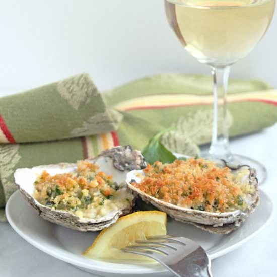 Oysters Rockefeller Appetizer
