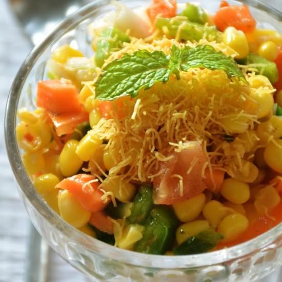 Corn Chaat Recipe