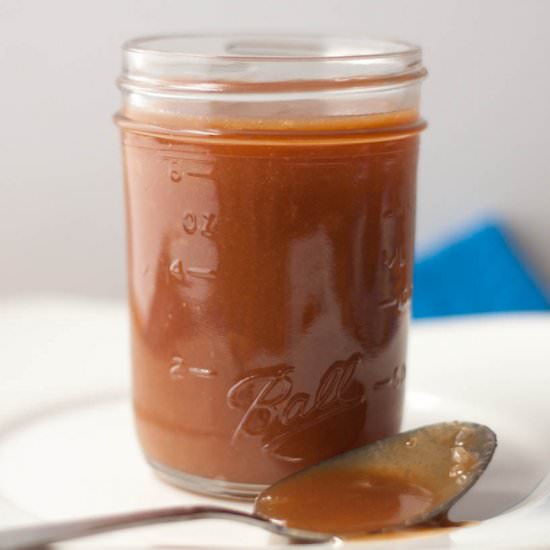 Homemade Salted Caramel Sauce