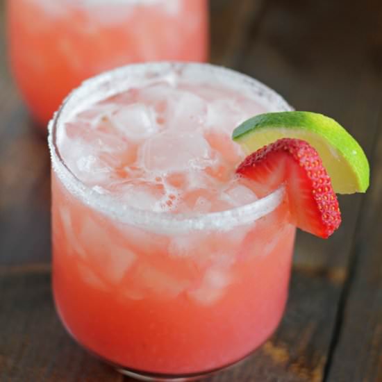 Strawberry Beer Margarita