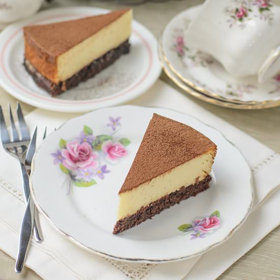 New York Brownie-Based Cheeesecake