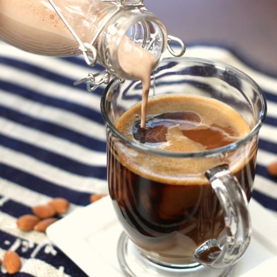 Dairy-Free Almond Joy Creamer