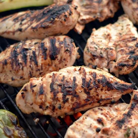 Citrus and Thyme Grilled Chicken