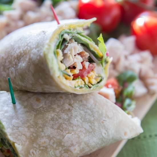 Southwestern Chipotle Chicken Wrap