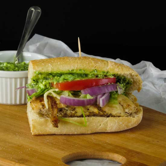 Santa Fe Chicken Sandwich