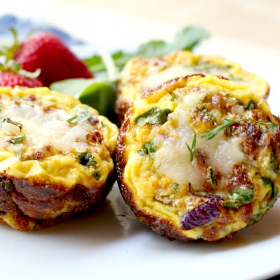 Southwestern Mini Frittatas