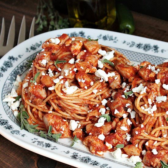 Spicy Chicken Pasta
