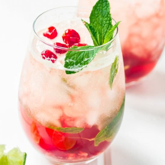 Cherry and Lime Mint Julep