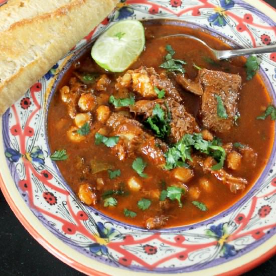 hot and spicy menudo