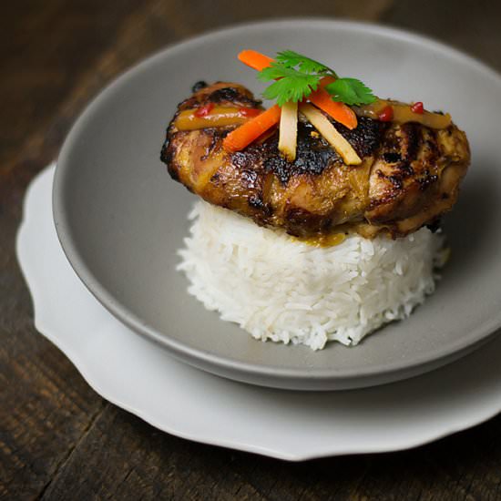 Mango & Ginger Jalapeño Chicken