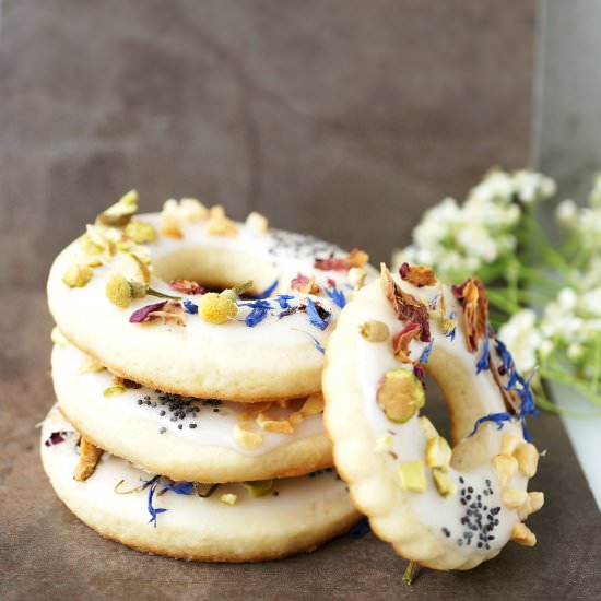Spring Bloom Cookie Wreaths