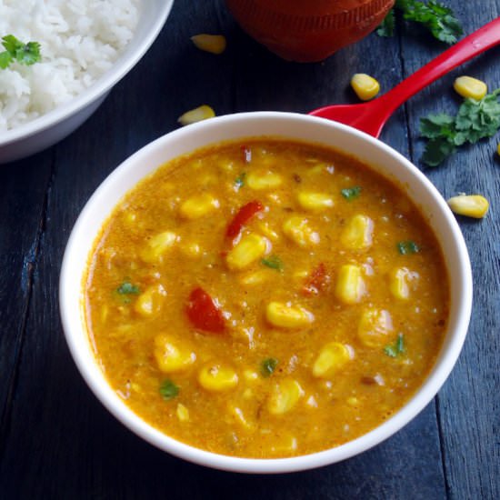 Sweet corn curry