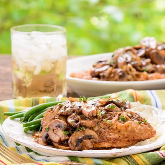 Garlicky Balsamic Chicken