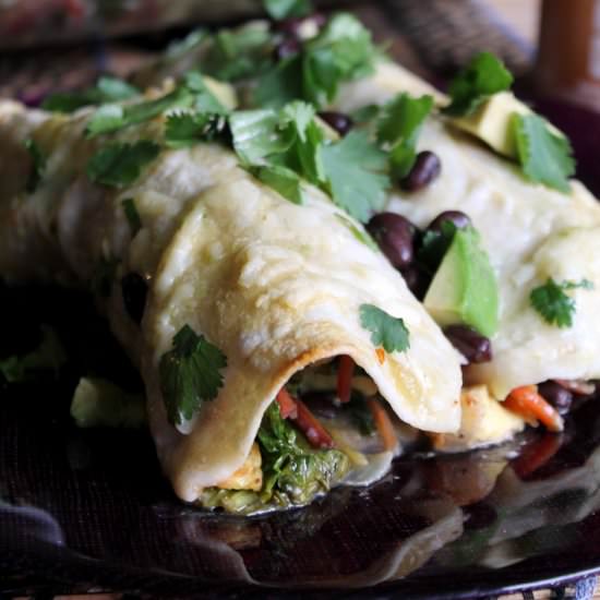 Vegetarian Breakfast Enchiladas