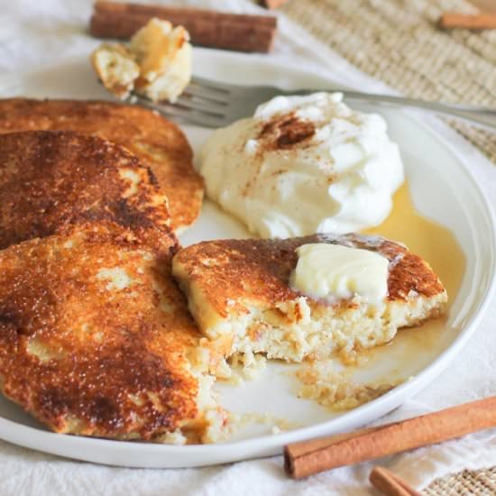 Cinnamon Paleo Pancakes