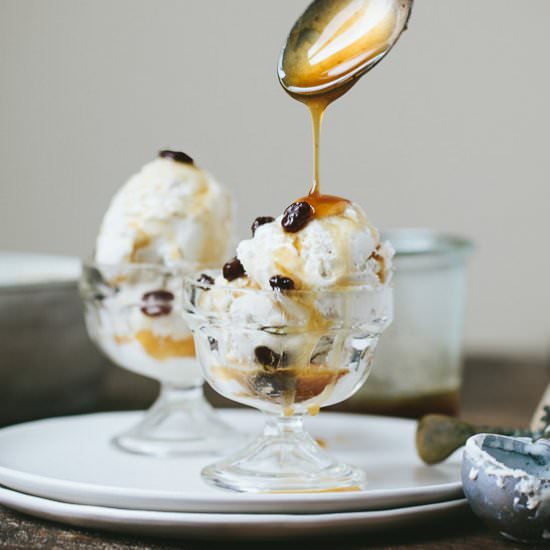 Coconut Vanilla Bean Ice Cream