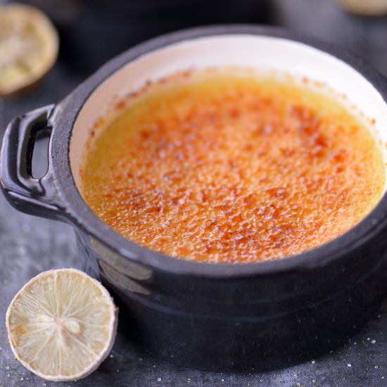 Key Lime Creme Brulee
