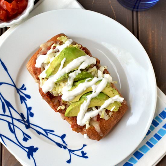 Vegetarian Molletes