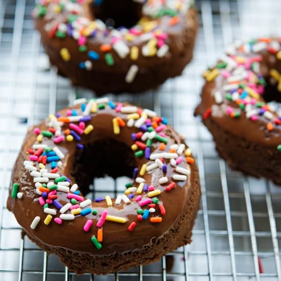 Avocado Chocolate Donuts