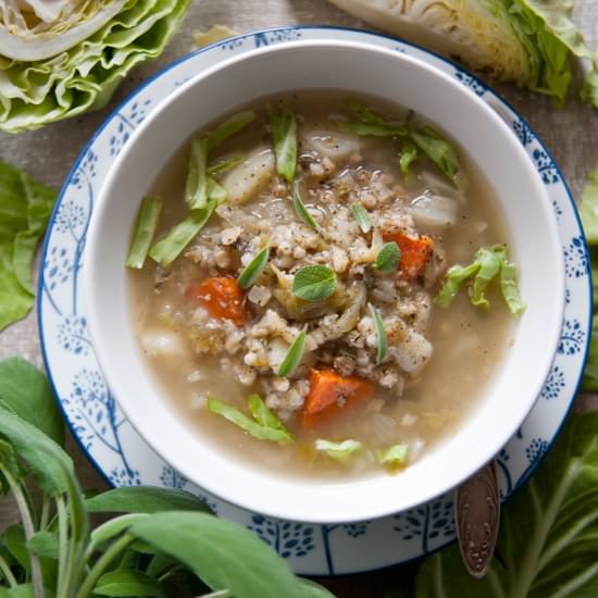 Young Cabbage Soup