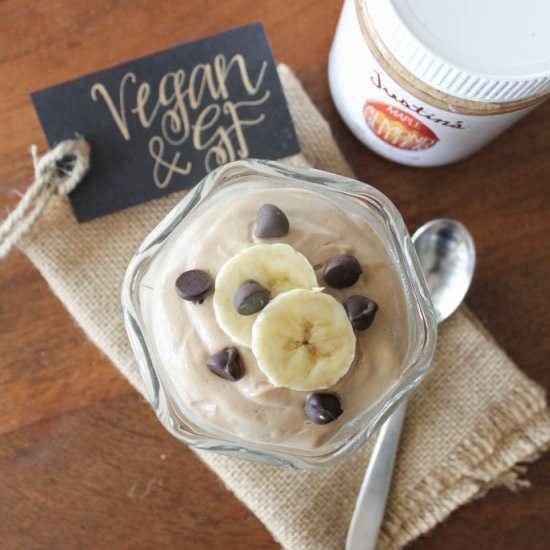 Almond Butter Banana Mousse