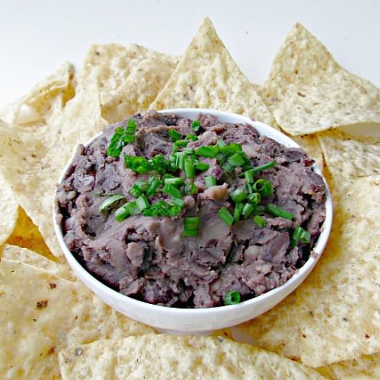 Roasted Black Bean Dip