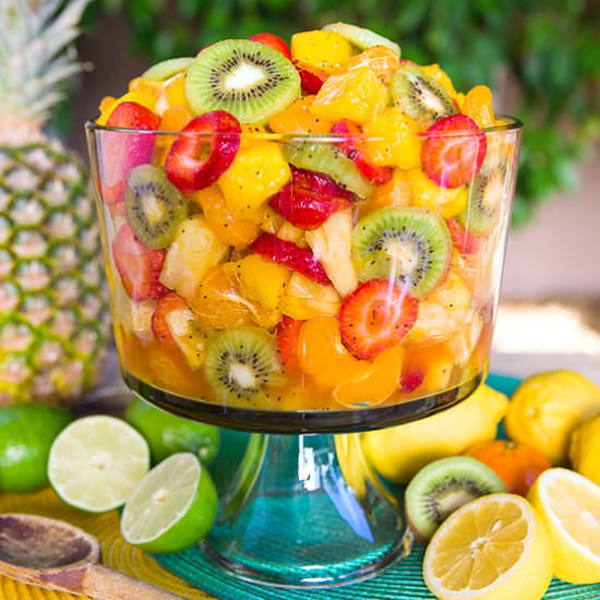 Best Ever Tropical Fruit Salad