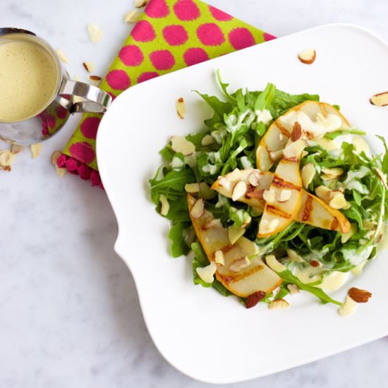 Arugula and Roasted Pear Salad