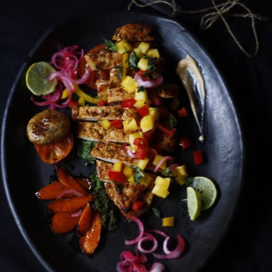 Tequila Fired Grilled Chicken