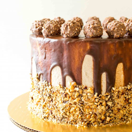 Ferrero Rocher Cake