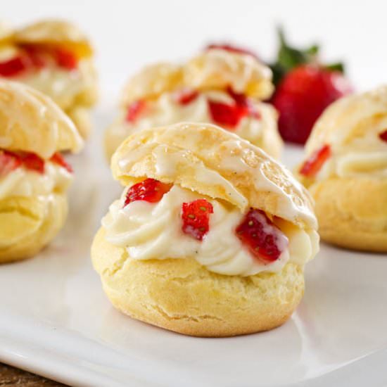 Strawberry Orange Cream Purffs