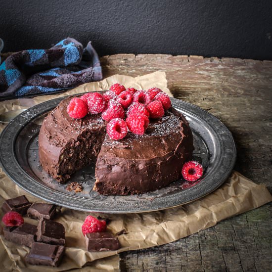 Double Chocolate Banana Cake