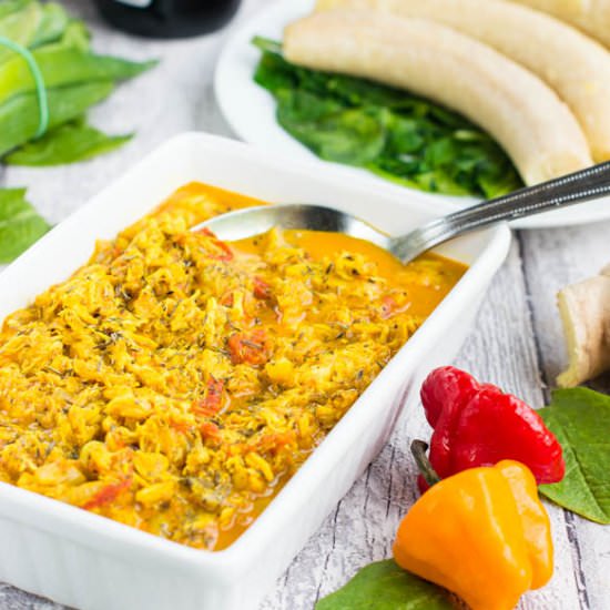 Curried crab rundown