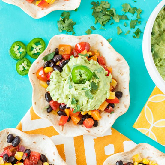 Guacamole Tacos & Southwest Salsa